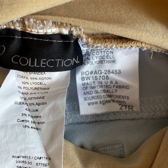 AG Adriano Goldschmied Baby Blue Maternity Jeans sz 27 - Picture 5 of 6